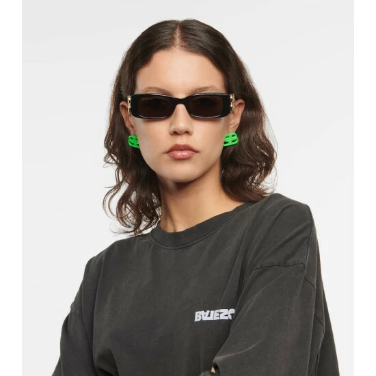 Balenciaga Rectangular Sunglasses 2 Balenciaga Rectangular Sunglasses - Image 2