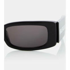 Balenciaga Max Rectangular Sunglasses