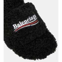 Balenciaga Furry 80 Faux Shearling Sandals -Balenciaga Sportswear unnamed file 1088