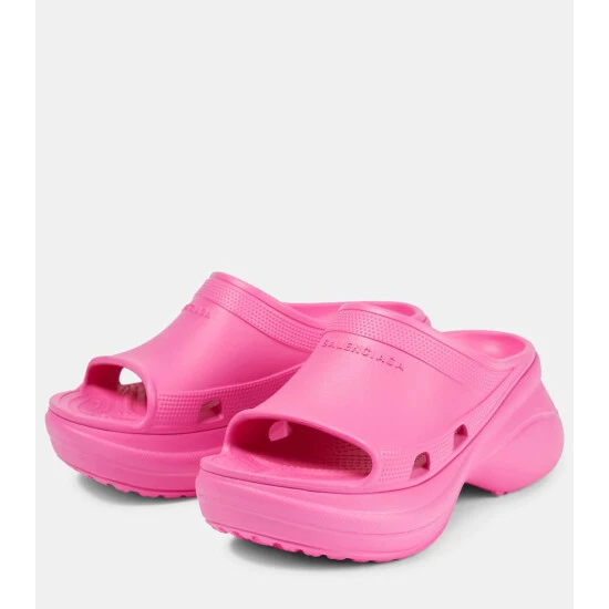 Balenciaga Pool Crocs™ Rubber Mules 4 Balenciaga Pool Crocs™ Rubber Mules - Image 4