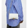 Balenciaga Hourglass Leather Wallet On Chain