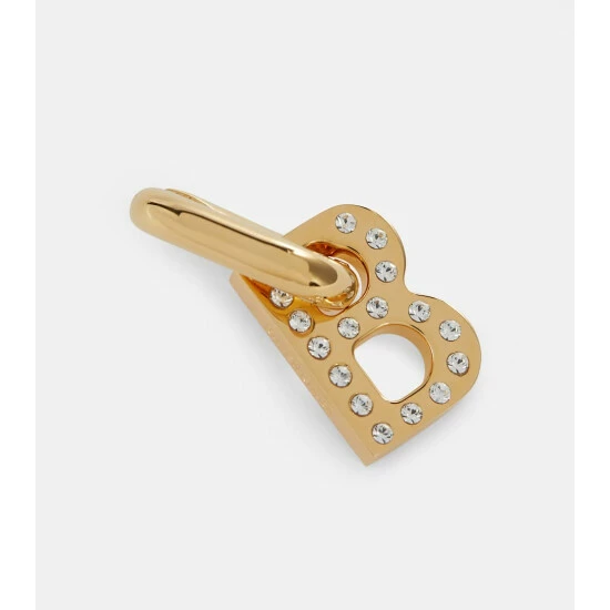 Balenciaga B Chain XS Embellished Earrings 3 Balenciaga B Chain XS Embellished Earrings - Image 3