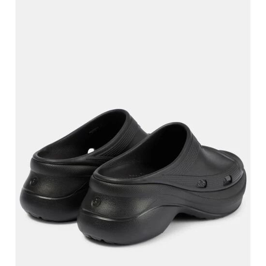 Balenciaga Pool Crocs™ Rubber Mules 2 Balenciaga Pool Crocs™ Rubber Mules - Image 2