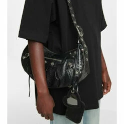 Balenciaga Le Cagole Small Leather Shoulder Bag