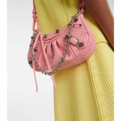 Balenciaga Le Cagole Mini Leather Shoulder Bag