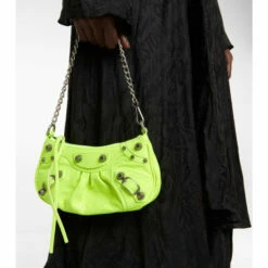 Balenciaga Le Cagole Mini Leather Shoulder Bag