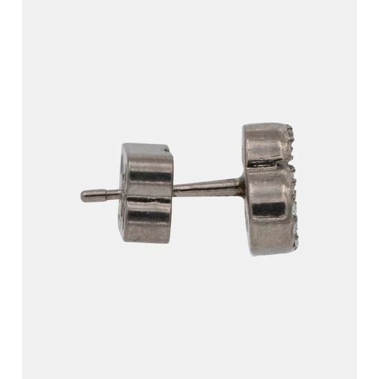 Balenciaga BB XS Crystal Earrings 1 Balenciaga BB XS Crystal Earrings