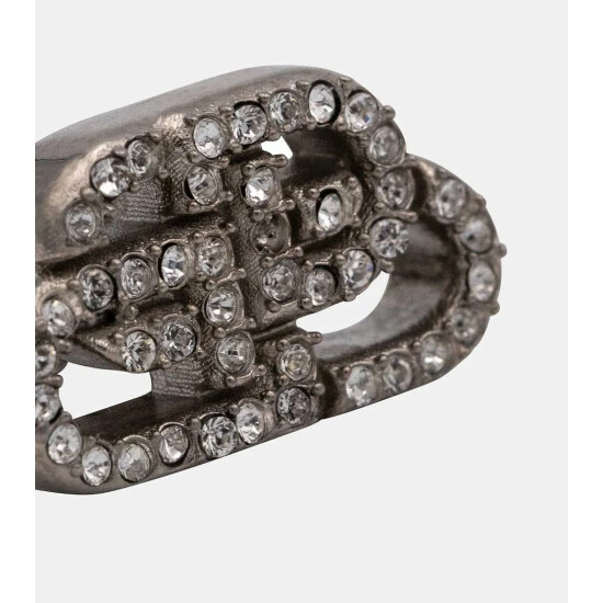 Balenciaga BB XS Crystal Earrings 3 Balenciaga BB XS Crystal Earrings - Image 3