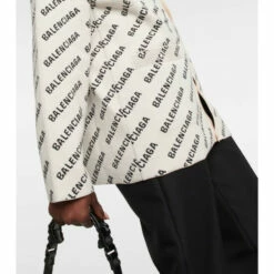 Balenciaga Logo Cotton And Wool-blend Cardigan -Balenciaga Sportswear unnamed file 123