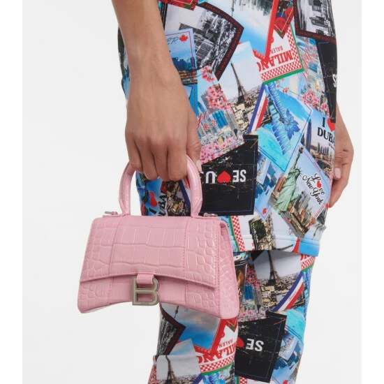 Balenciaga Hourglass XS Leather Crossbody Bag 1 Balenciaga Hourglass XS Leather Crossbody Bag