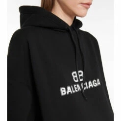 Balenciaga Logo Cotton Hoodie -Balenciaga Sportswear unnamed file 1279