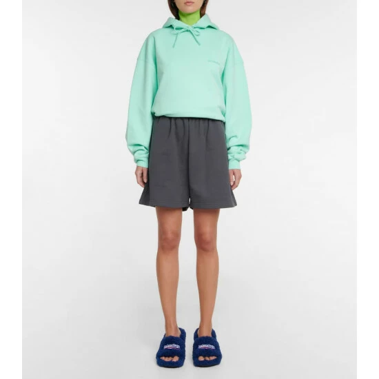 Balenciaga Political Campaign Cotton Jersey Shorts 1 Balenciaga Political Campaign Cotton Jersey Shorts