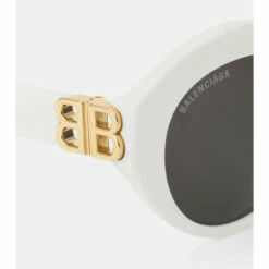 Balenciaga Dynasty Oval Sunglasses