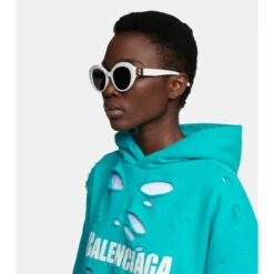 Balenciaga Dynasty Oval Sunglasses -Balenciaga Sportswear unnamed file 1305