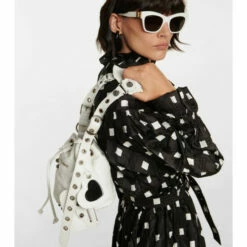 Balenciaga Le Cagole XS Leather Bucket Bag