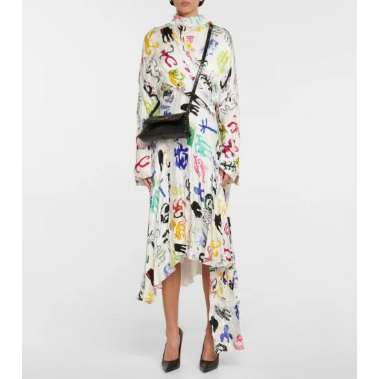 Balenciaga XX Flap Small Leather Shoulder Bag 4 Balenciaga XX Flap Small Leather Shoulder Bag - Image 4