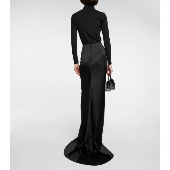 Balenciaga Satin Maxi Skirt 2 Balenciaga Satin Maxi Skirt - Image 2