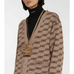 Balenciaga Logo AirPods Leather Case