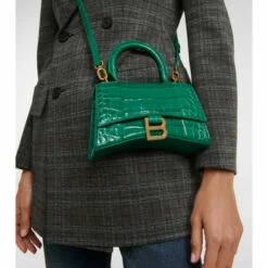 Balenciaga Hourglass XS Leather Crossbody Bag