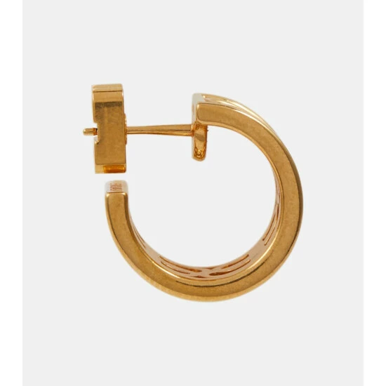 Balenciaga BB Hoop Earrings 1 Balenciaga BB Hoop Earrings