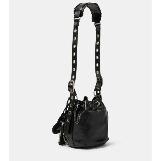 Balenciaga Le Cagole XS Leather Bucket Bag 3 Balenciaga Le Cagole XS Leather Bucket Bag - Image 3