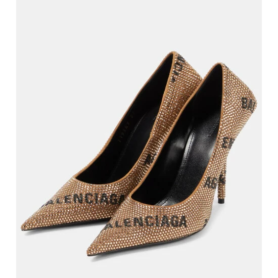 Balenciaga Square Knife Embellished Pumps 4 Balenciaga Square Knife Embellished Pumps - Image 4