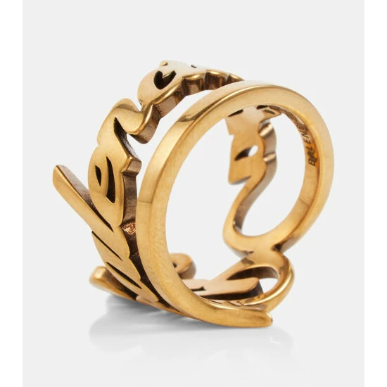 Balenciaga Logo Ring 3 Balenciaga Logo Ring - Image 3