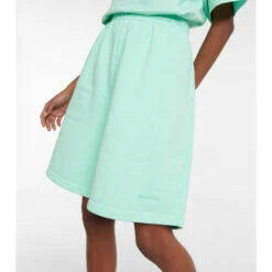 Balenciaga Logo Cotton Shorts -Balenciaga Sportswear unnamed file 1456