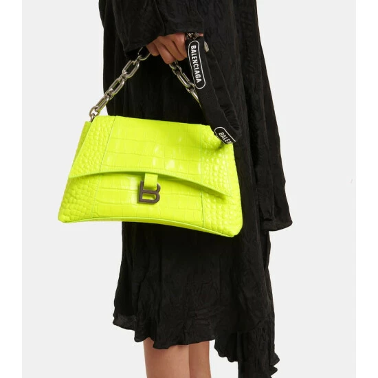 Balenciaga Downtown Small Leather Shoulder Bag 1 Balenciaga Downtown Small Leather Shoulder Bag