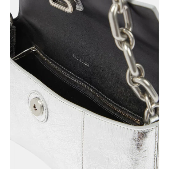 Balenciaga Downtown XS Metallic Leather Shoulder Bag 2 Balenciaga Downtown XS Metallic Leather Shoulder Bag - Image 2