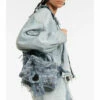 Balenciaga Neo Cagole XS Denim Shoulder Bag