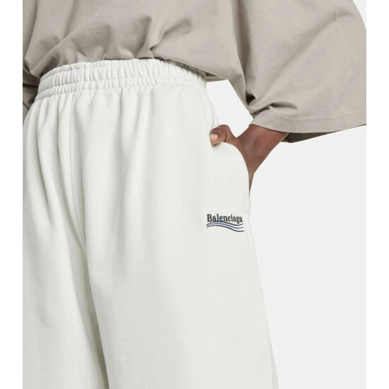 Balenciaga Logo Cotton Jersey Sweatpants 3 Balenciaga Logo Cotton Jersey Sweatpants - Image 3