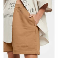 Balenciaga Cotton Jersey Shorts 5 Balenciaga Cotton Jersey Shorts -Balenciaga Sportswear unnamed file 1530