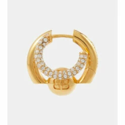 Balenciaga Cut Double Single Earring