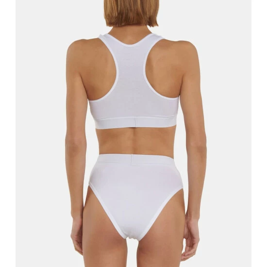 Balenciaga Cotton Jersey Sports Bra 2 Balenciaga Cotton Jersey Sports Bra - Image 2