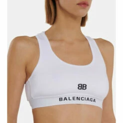 Balenciaga Cotton Jersey Sports Bra 5 Balenciaga Cotton Jersey Sports Bra -Balenciaga Sportswear unnamed file 1618