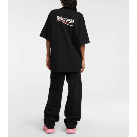 Balenciaga Oversized Cotton T-shirt 2 Balenciaga Oversized Cotton T-shirt - Image 2