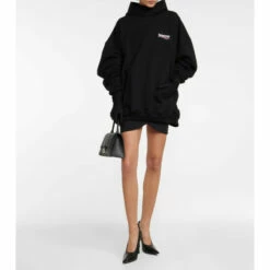 Balenciaga Oversized Cotton Hoodie
