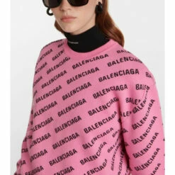 Balenciaga Logo Jacquard Cotton-blend Sweater -Balenciaga Sportswear unnamed file 1750