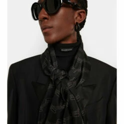 Balenciaga BB Monogram Silk Scarf -Balenciaga Sportswear unnamed file 1754