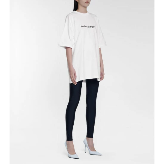 Balenciaga Logo Cotton T-shirt 1 Balenciaga Logo Cotton T-shirt