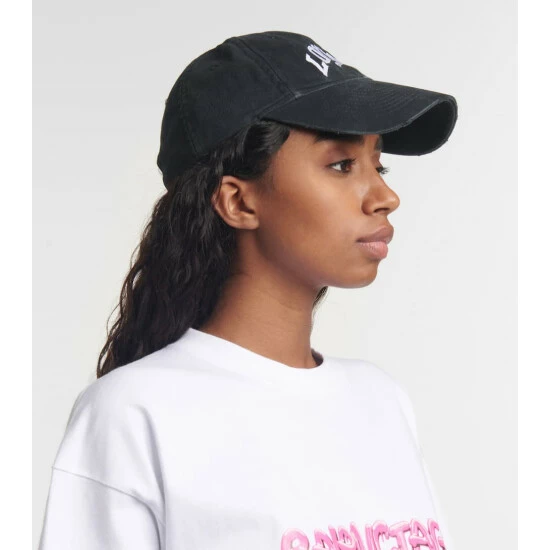 Balenciaga Cities Denim Baseball Cap 2 Balenciaga Cities Denim Baseball Cap - Image 2