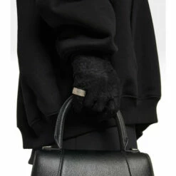 Balenciaga Logo Sterling Silver Ring