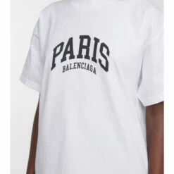 Balenciaga Cities Paris Cotton T-shirt 5 Balenciaga Cities Paris Cotton T-shirt -Balenciaga Sportswear unnamed file 1835
