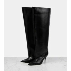 Balenciaga Waders Leather Knee-high Boots -Balenciaga Sportswear unnamed file 186