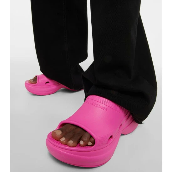 Balenciaga Pool Crocs™ Rubber Mules 3 Balenciaga Pool Crocs™ Rubber Mules - Image 3