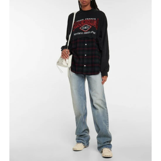 Balenciaga Paris Distressed High-top Sneakers 1 Balenciaga Paris Distressed High-top Sneakers