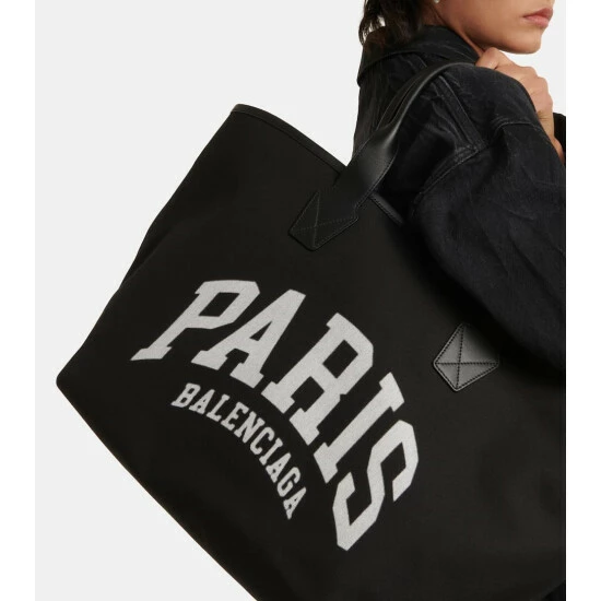 Balenciaga Cities Paris Jumbo Cotton Tote 1 Balenciaga Cities Paris Jumbo Cotton Tote