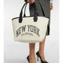Balenciaga Cities Jumbo Small Canvas Tote