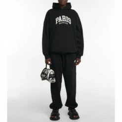 Balenciaga Cities Paris Cotton Hoodie
